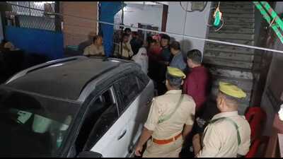 Atiq Ahmed’s sons being released from child protection home recently. (HT)