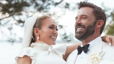 Jennifer Lopez with her husband Ben Affleck (Instagram/ Jennifer Lopez) Jennifer Lopez with her husband Ben Affleck (Instagram/ Jennifer Lopez)