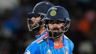 Indian batters Virat Kohli and KL Rahul (PTI)