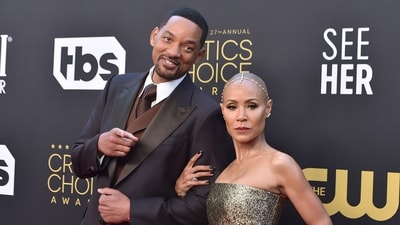 FILE - Will Smith, left, and Jada Pinkett Smith arrive at the 27th annual Critics Choice Awards in Los Angeles on March 13, 2022. Pinkett Smith and husband Will Smith have lived what she says are “completely separate lives” since 2016. Pinkett Smith made the revelation in an interview with Hoda Kotb. The prominent Hollywood couple married in 1997 and have addressed separations and marital troubles. But never this specifically. (Photo by Jordan Strauss/Invision/AP, File) (Jordan Strauss/Invision/AP) FILE - Will Smith, left, and Jada Pinkett Smith arrive at the 27th annual Critics Choice Awards in Los Angeles on March 13, 2022. Pinkett Smith and husband Will Smith have lived what she says are “completely separate lives” since 2016. Pinkett Smith made the revelation in an interview with Hoda Kotb. The prominent Hollywood couple married in 1997 and have addressed separations and marital troubles. But never this specifically. (Photo by Jordan Strauss/Invision/AP, File) (Jordan Strauss/Invision/AP)