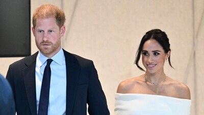 Prince Harry and Meghan Markle participate in The Archewell Foundation Parents' Summit "Mental Wellness in the Digital Age" as part of Project Healthy Minds' World Mental Health Day Festival on Tuesday, Oct. 10, 2023, in New York (Photo by Evan Agostini/Invision/AP) (Evan Agostini/Invision/AP) Prince Harry and Meghan Markle participate in The Archewell Foundation Parents' Summit "Mental Wellness in the Digital Age" as part of Project Healthy Minds' World Mental Health Day Festival on Tuesday, Oct. 10, 2023, in New York (Photo by Evan Agostini/Invision/AP) (Evan Agostini/Invision/AP)