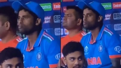 Suryakumar Yadav was filmed munching his food during a match between India and Australia. (X/@Swiggy)