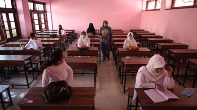 The regulation committee debarred DPS Srinagar from hiking the school fee by 20%. (HT File) The regulation committee debarred DPS Srinagar from hiking the school fee by 20%. (HT File)