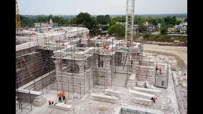 The under-construction Ram temple in Ayodhya (HT Files) The under-construction Ram temple in Ayodhya (HT Files)