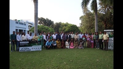 The workshop brought representatives from various agricultural universities from across the state. (Sourced)