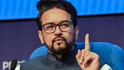 Union minister Anurag Thakur (HT photo) Union minister Anurag Thakur (HT photo)