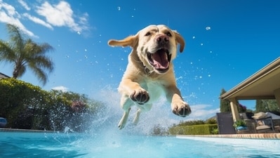 Swimming is an excellent exercise for elderly dogs, pups recovering from an injury or those with joint issues. (Freepik) Swimming is an excellent exercise for elderly dogs, pups recovering from an injury or those with joint issues. (Freepik)