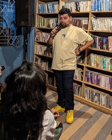Navin Noronha will be performing his set, 'Average Adult'. Navin Noronha will be performing his set, 'Average Adult'.