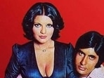 Zeenat Aman has shared a throwback photo of herself with Amitabh Bachchan. Zeenat Aman has shared a throwback photo of herself with Amitabh Bachchan.