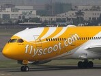 Scoot said the flight landed safely about two hours after takeoff, and security checks were carried out.
