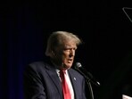 WEST PALM BEACH, FLORIDA - OCTOBER 11: Former U.S. President Donald Trump delivers remarks at a rally hosted by Club 47 USA at the Palm Beach County Convention Center on October 11, 2023 in West Palm Beach, Florida. (Photo by Alon Skuy / GETTY IMAGES NORTH AMERICA / Getty Images via AFP) WEST PALM BEACH, FLORIDA - OCTOBER 11: Former U.S. President Donald Trump delivers remarks at a rally hosted by Club 47 USA at the Palm Beach County Convention Center on October 11, 2023 in West Palm Beach, Florida. (Photo by Alon Skuy / GETTY IMAGES NORTH AMERICA / Getty Images via AFP)