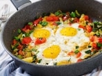 Eggs are versatile much like potato and paneer and can be turned into a variety of sweet and savoury dishes. 