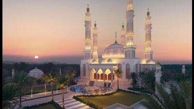 A blueprint of the proposed mosque in Dhannipur (Sourced) A blueprint of the proposed mosque in Dhannipur (Sourced)