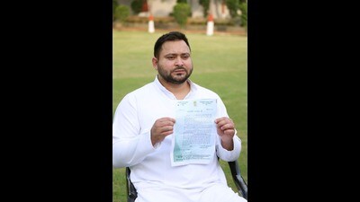 Bihar Deputy Chief Minister Tejashwi Yadav (HT) Bihar Deputy Chief Minister Tejashwi Yadav (HT)