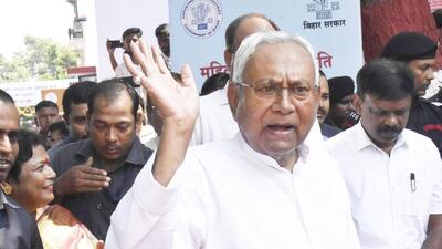 Bihar chief minister Nitish Kumar. (HT PHOTO) Bihar chief minister Nitish Kumar. (HT PHOTO)