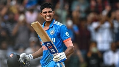India's Shubman Gill (AFP) India's Shubman Gill (AFP)