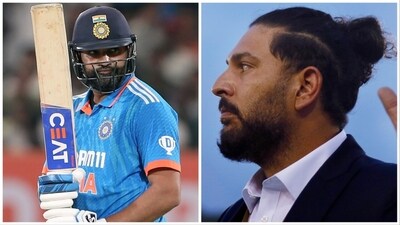 Yuvraj Singh reflected on Rohit Sharma's impressive knock against Afghanistan (ANI) Yuvraj Singh reflected on Rohit Sharma's impressive knock against Afghanistan (ANI)