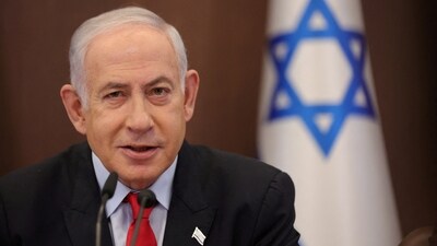 Israel now has a new war cabinet of PM Benjamin Netanyahu, opposition leader  Benny Gantz and defence minister Yoav Gallant (via REUTERS)