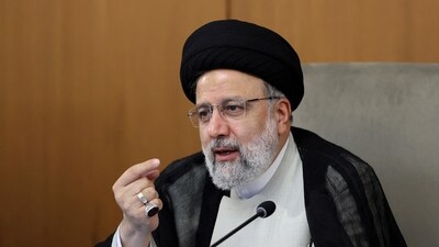 Iranian President Ebrahim Raisi (via REUTERS)