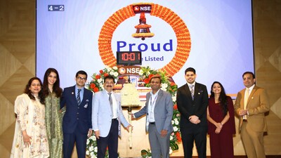 Plaza Wires Limited's Initial Public Offering (IPO) debut on NSE. (X/NSEIndia) Plaza Wires Limited's Initial Public Offering (IPO) debut on NSE. (X/NSEIndia)