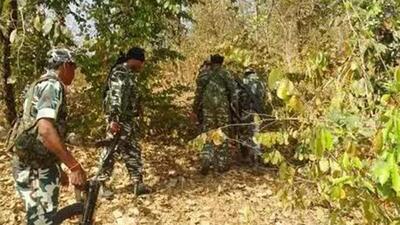 Security forces during an operation against Maoist rebels. (HT) Security forces during an operation against Maoist rebels. (HT)