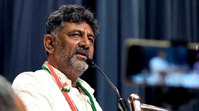 Karnataka Congress president DK Shivakumar. Karnataka Congress president DK Shivakumar.