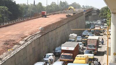 The flyovers are part of the six-lane elevated corridor from ESI Hospital to Punjabi Bagh Club Road, the foundation stone for which was laid down by the former deputy chief minster Manish Sisodia in September 2022. (Sanchit Khanna/HT Photo) The flyovers are part of the six-lane elevated corridor from ESI Hospital to Punjabi Bagh Club Road, the foundation stone for which was laid down by the former deputy chief minster Manish Sisodia in September 2022. (Sanchit Khanna/HT Photo)