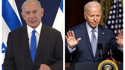 US President Joe Biden said the US has warned Iran amid the Israel-Hamas conflict. US President Joe Biden said the US has warned Iran amid the Israel-Hamas conflict.