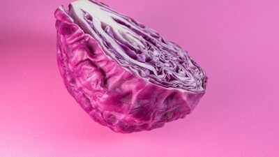 Purple cabbage can also control inflammation by checking the levels of CRP, a marker for inflammation. Purple cabbage, a great source of antioxidants, can help in lowering inflammation. (Freepik) Purple cabbage can also control inflammation by checking the levels of CRP, a marker for inflammation. Purple cabbage, a great source of antioxidants, can help in lowering inflammation. (Freepik)