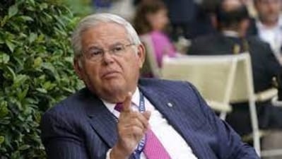 Menendez is accused of accepting bribes of hundreds of thousands of dollars in cash, gold bars and a Mercedes convertible. Menendez is accused of accepting bribes of hundreds of thousands of dollars in cash, gold bars and a Mercedes convertible.