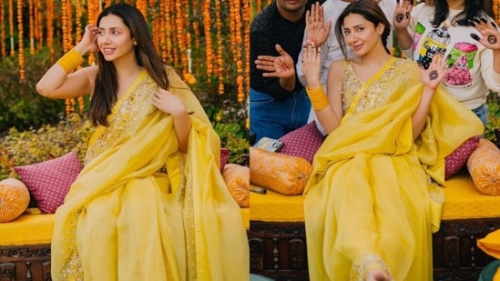 Mahira Khan shared a post on Instagram.