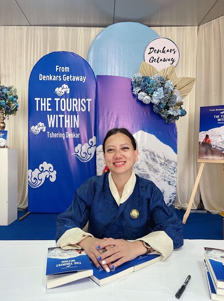 Solo traveller and influencer Tshering Denkar is the author of The Tourist Within. (Courtesy the subject) Solo traveller and influencer Tshering Denkar is the author of The Tourist Within. (Courtesy the subject)