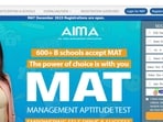 AIMA MAT Dec 2023: Register at mat.aima.in AIMA MAT Dec 2023: Register at mat.aima.in