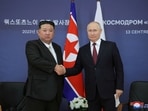 Russia's President Vladimir Putin and North Korea's leader Kim Jong Un 