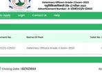 UKPSC invites applications for Veterinary Officers (Grade-2) Exam 2023