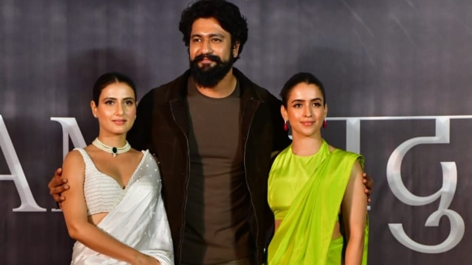 Vicky Sheikh Sam Bahadur teaser launch: Fatima Sana Sheikh, Sanya Malhotra wear ...
