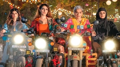 Dhak Dhak Twitter reviews are in. The Sanjana Sanghi, Fatima Sana Shaikh, Ratna Pathak Shah and Dia Mirza film released on Friday. Dhak Dhak Twitter reviews are in. The Sanjana Sanghi, Fatima Sana Shaikh, Ratna Pathak Shah and Dia Mirza film released on Friday.