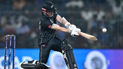 Meanwhile, New Zealand captain Kane Williamson retired hurt after a knock of 78 runs off 107 deliveries. (AFP) Meanwhile, New Zealand captain Kane Williamson retired hurt after a knock of 78 runs off 107 deliveries. (AFP)