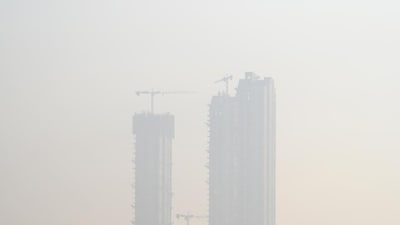 The Air Quality Index (AQI) near Delhi University was measured at 313, falling within the 'very poor' category. In Noida (Uttar Pradesh), the AQI stood at 212, classifying it as 'poor' in terms of air quality. (HT Photo/Sunil Ghosh) The Air Quality Index (AQI) near Delhi University was measured at 313, falling within the 'very poor' category. In Noida (Uttar Pradesh), the AQI stood at 212, classifying it as 'poor' in terms of air quality. (HT Photo/Sunil Ghosh)
