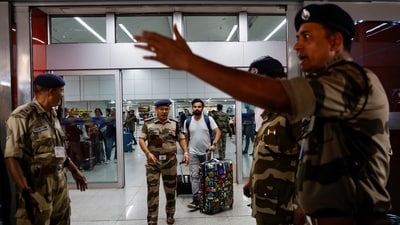 The first batch of Indian passengers boarded the flight from Tel Aviv to India under Operation Ajay on Thursday.&nbsp; (REUTERS)