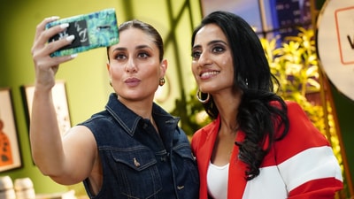 Kareena Kapoor Khan with Sugar Cosmetics CEO Vineeta Singh (X/Vineeta Singh) Kareena Kapoor Khan with Sugar Cosmetics CEO Vineeta Singh (X/Vineeta Singh)