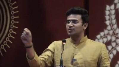 Tejasvi Surya said he was extremely confident that "Telangana is aspiring for a change" which would be monumental.