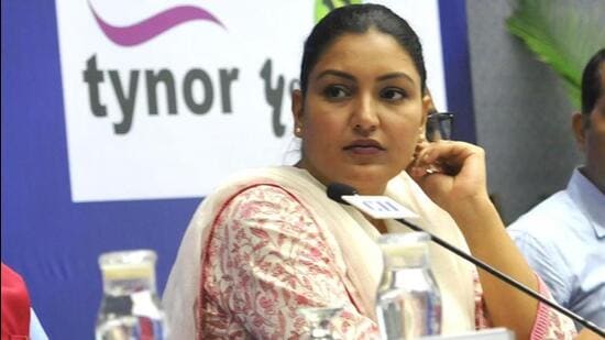 Maan also kick-started the sewerage project worth ₹47.39 crore from ward number 13 . (HT File)
