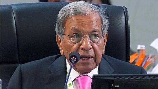 NK Singh said volume one of the group’s report had highlighted the need to triple the annual lending levels to $390 billion per year by 2030 (ANI)