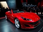 The new Ferrari Portofino is displayed during the Frankfurt Motor Show (IAA) in Frankfurt, Germany September 12, 2017. 