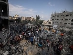 Retaliatory strikes on Gaza have left more than 1,000 Palestinians dead and Hamas, which is designated a terrorist group by the US and EU, is holding an unknown number of Israelis hostage.� Photographer: Ahmad Salem/Bloomberg Retaliatory strikes on Gaza have left more than 1,000 Palestinians dead and Hamas, which is designated a terrorist group by the US and EU, is holding an unknown number of Israelis hostage.� Photographer: Ahmad Salem/Bloomberg