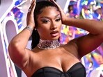 Megan Thee Stallion arrives at the MTV Video Music Awards on Tuesday, Sept. 12, 2023, at the Prudential Center in Newark, N.J. (Photo by Evan Agostini/Invision/AP) Megan Thee Stallion arrives at the MTV Video Music Awards on Tuesday, Sept. 12, 2023, at the Prudential Center in Newark, N.J. (Photo by Evan Agostini/Invision/AP)