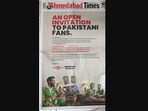 The image shows MakeMyTrip's newspaper ad. The image shows MakeMyTrip's newspaper ad.