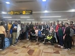 Israel-Hamas war news: 2nd flight carrying 235 Indians takes off from Israel. Israel-Hamas war news: 2nd flight carrying 235 Indians takes off from Israel.