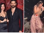 Hrithik Roshan has reacted to Saba Azad's recent ramp performance.